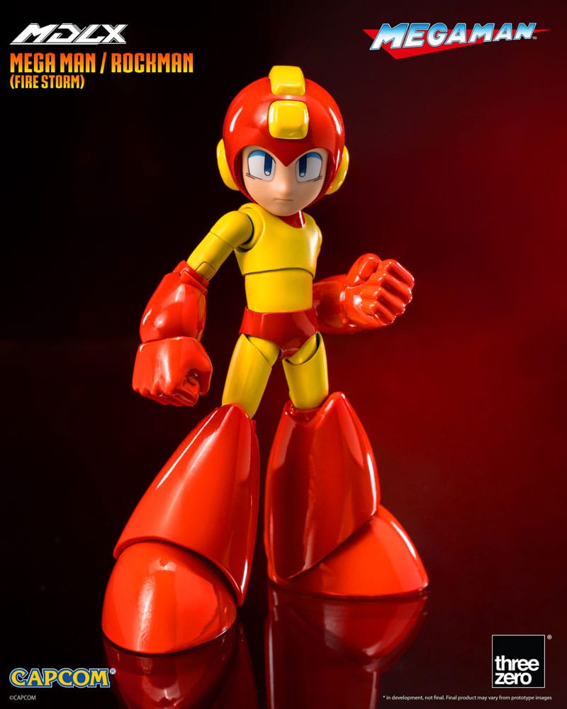 Mega Man figurine MDLX Mega Man / Rockman (Fire Storm) 10 cm - Toys Legacy Collection