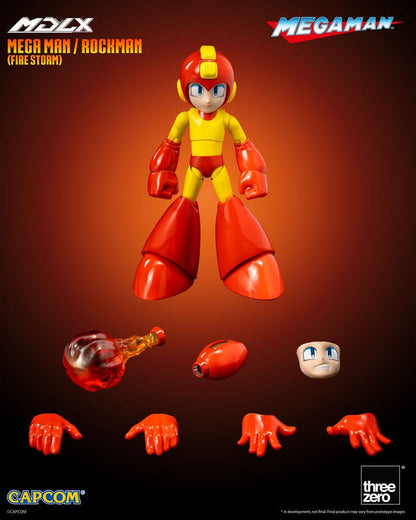 Mega Man figurine MDLX Mega Man / Rockman (Fire Storm) 10 cm - Toys Legacy Collection
