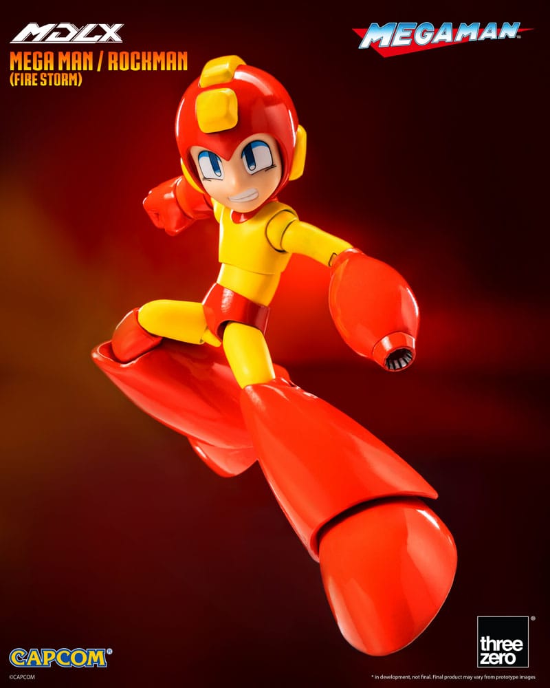 Mega Man figurine MDLX Mega Man / Rockman (Fire Storm) 10 cm - Toys Legacy Collection