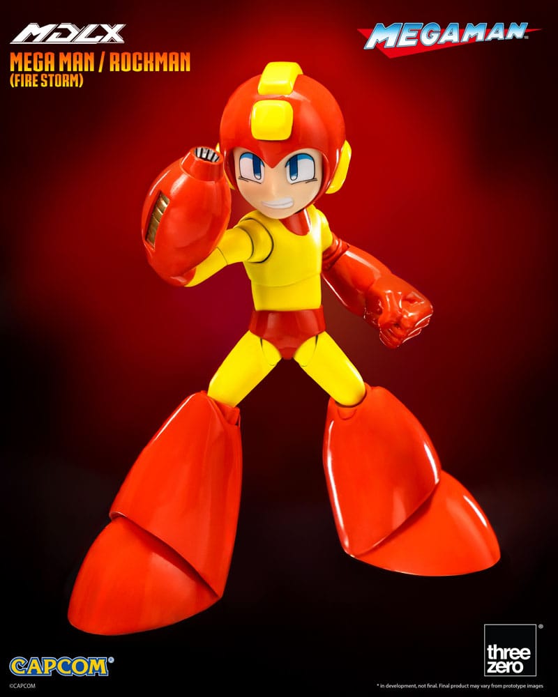 Mega Man figurine MDLX Mega Man / Rockman (Fire Storm) 10 cm - Toys Legacy Collection