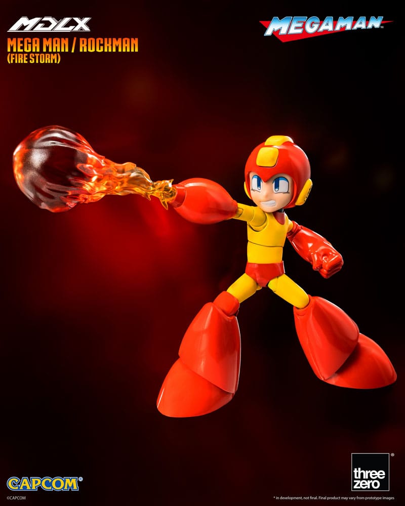 Mega Man figurine MDLX Mega Man / Rockman (Fire Storm) 10 cm - Toys Legacy Collection
