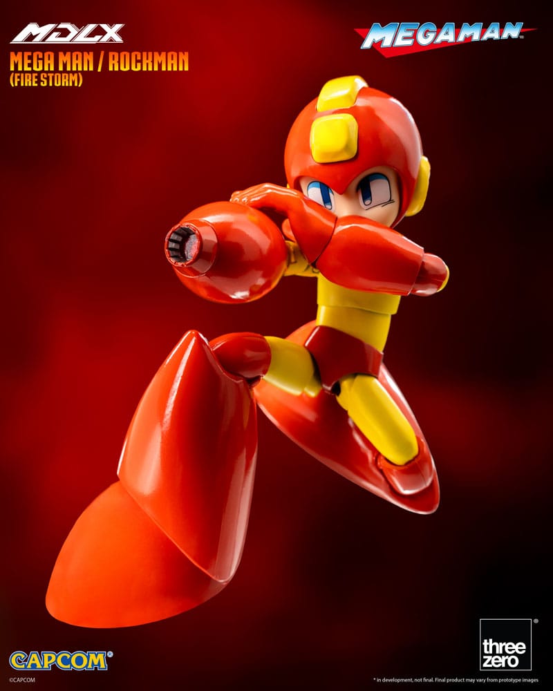 Mega Man figurine MDLX Mega Man / Rockman (Fire Storm) 10 cm - Toys Legacy Collection