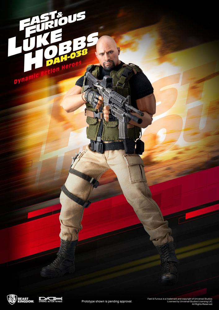 Fast & Furious figurine Dynamic Action Heroes 1/9 Luke Hobbs 21 cm - Toys Legacy Collection