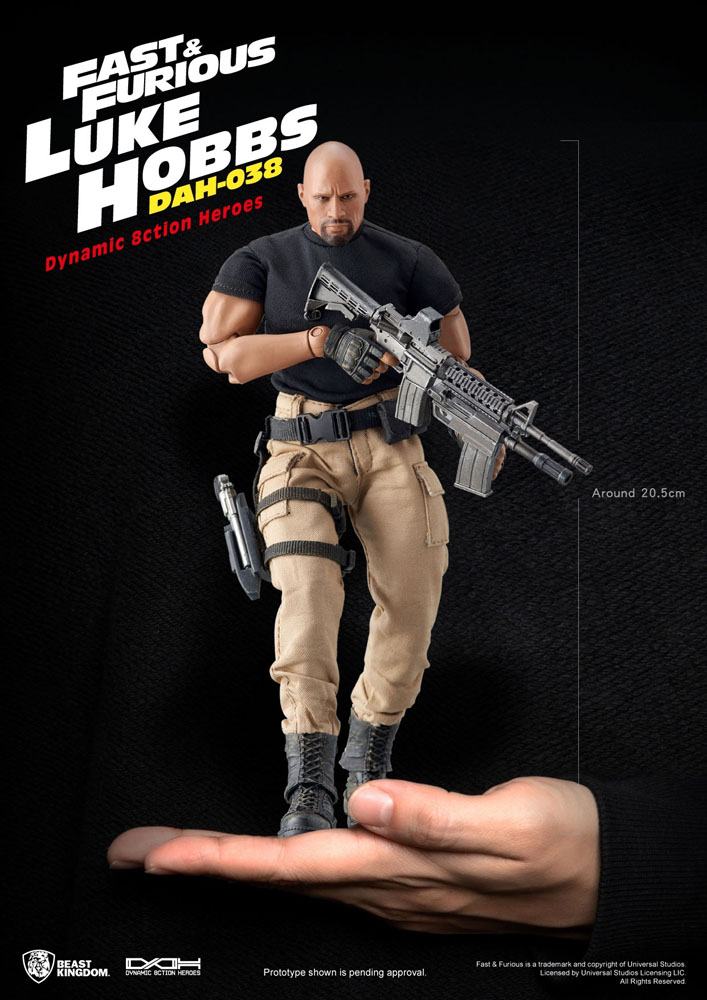 Fast & Furious figurine Dynamic Action Heroes 1/9 Luke Hobbs 21 cm - Toys Legacy Collection