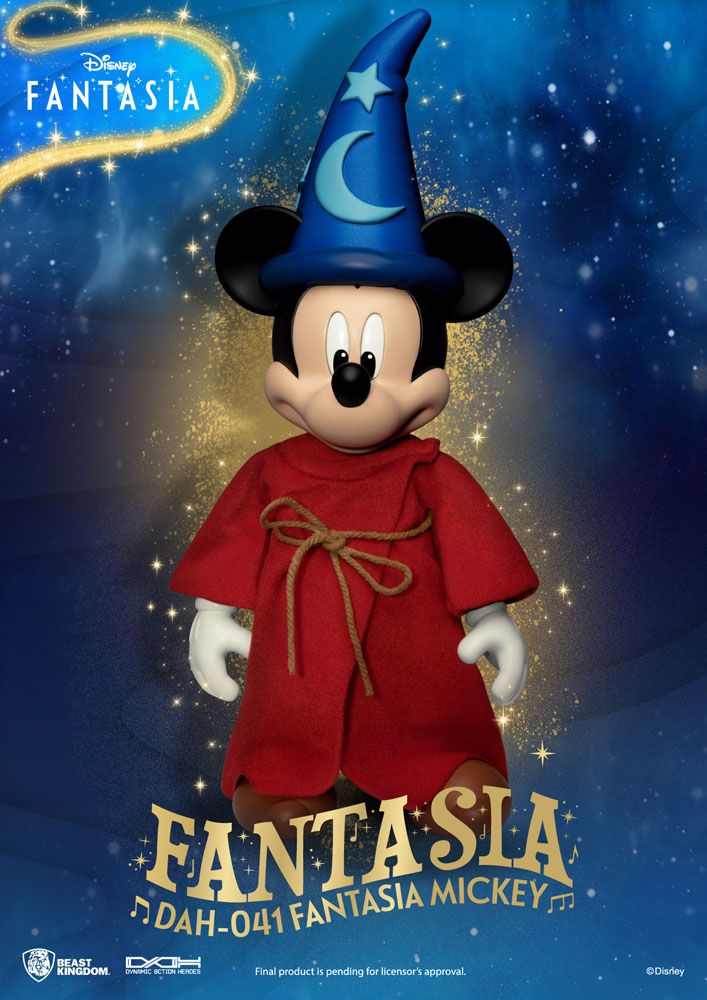Disney Classic figurine Dynamic Action Heroes 1/9 Mickey Fantasia 21 cm - Toys Legacy Collection