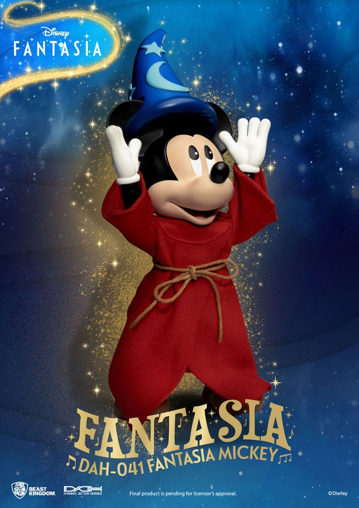 Disney Classic figurine Dynamic Action Heroes 1/9 Mickey Fantasia 21 cm - Toys Legacy Collection