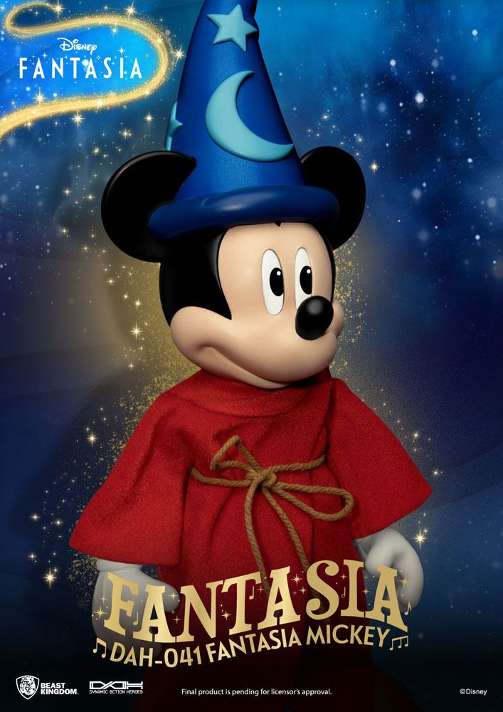 Disney Classic figurine Dynamic Action Heroes 1/9 Mickey Fantasia 21 cm - Toys Legacy Collection
