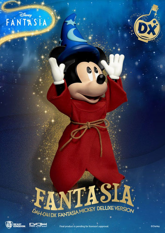 Disney Classic figurine Dynamic Action Heroes 1/9 Mickey Fantasia Deluxe Version 21 cm - Toys Legacy Collection