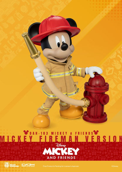 Mickey & Friends figurine Dynamic Action Heroes 1/9 Mickey Fireman Ver. 24 cm - Toys Legacy Collection