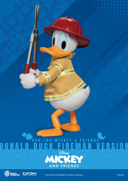 Mickey & Friends : Donald Duck Fireman Ver. 24 cm Dynamic Action Heroes - Toys Legacy Collection