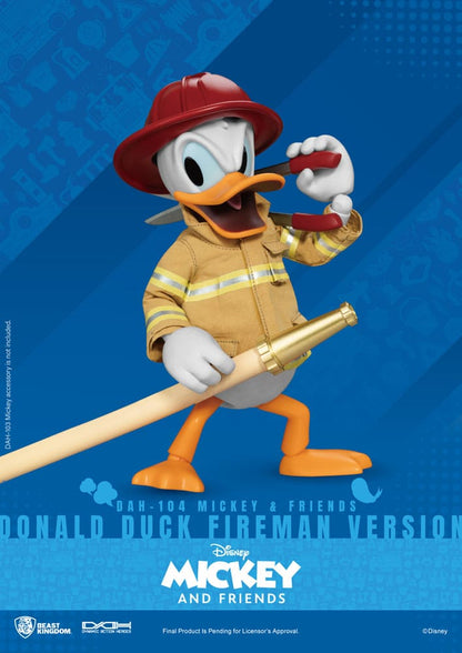 Mickey & Friends : Donald Duck Fireman Ver. 24 cm Dynamic Action Heroes - Toys Legacy Collection