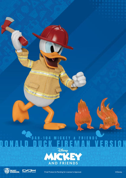 Mickey & Friends : Donald Duck Fireman Ver. 24 cm Dynamic Action Heroes - Toys Legacy Collection
