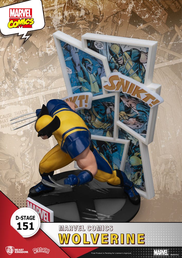 Marvel diorama PVC D-Stage Wolverine 16 cm - Toys Legacy Collection