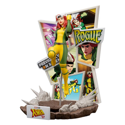 X-Men '97 diorama PVC D-Stage Rogue (SDCC Exclusive) 16 cm - Toys Legacy Collection