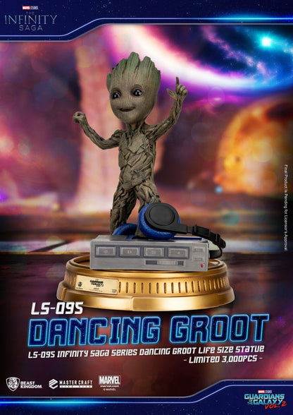 Les Gardiens de la Galaxie 2 statuette 1/1 Dancing Groot EU Exclusive 32 cm