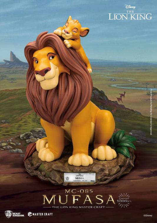 Disney statuette Master Craft Le Roi Lion Mufasa 36 cm - Toys Legacy Collection
