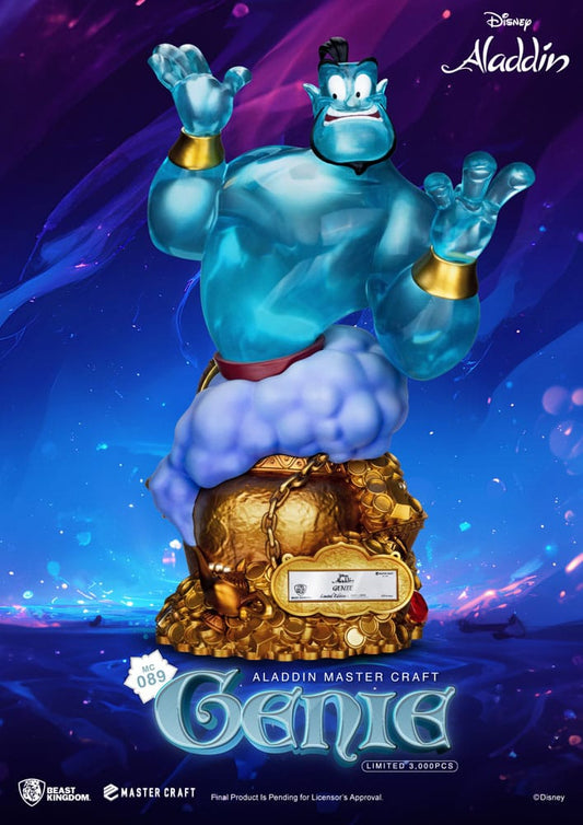Disney (Aladdin) statuette Master Craft Ginie 42 cm - Toys Legacy Collection