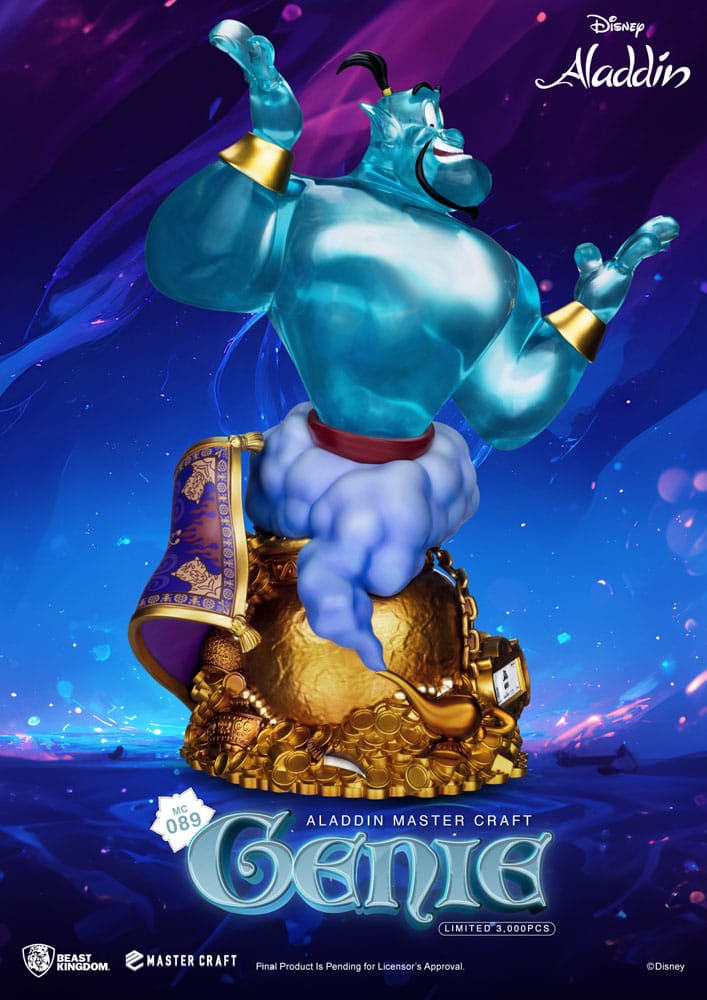 Disney (Aladdin) statuette Master Craft Ginie 42 cm - Toys Legacy Collection
