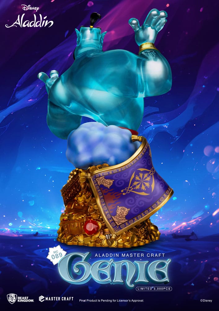 Disney (Aladdin) statuette Master Craft Ginie 42 cm - Toys Legacy Collection
