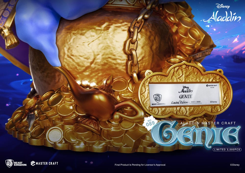 Disney (Aladdin) statuette Master Craft Ginie 42 cm - Toys Legacy Collection