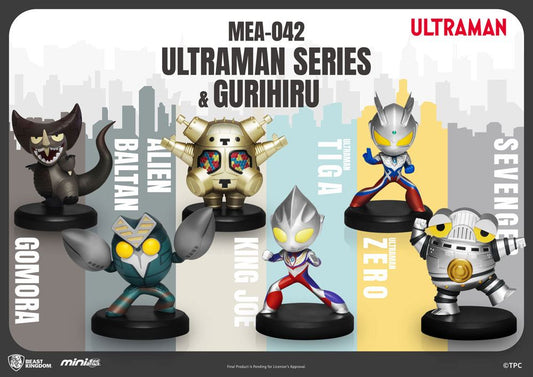 Ultraman assotiment figurines Mini Egg Attack 8 cm Ultraman Series & Gurihiru (6) - Toys Legacy Collection