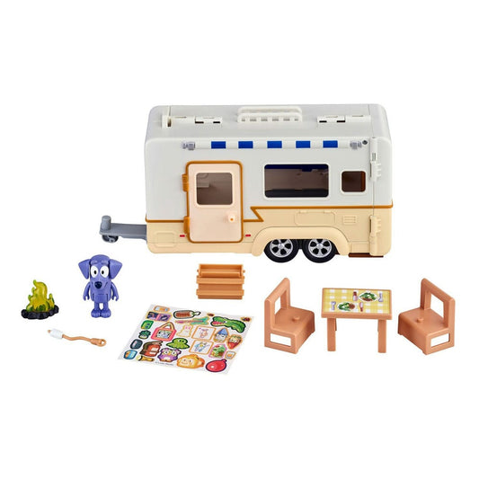 Bluey figurine et véhicule Bluey Caravan - Toys Legacy Collection