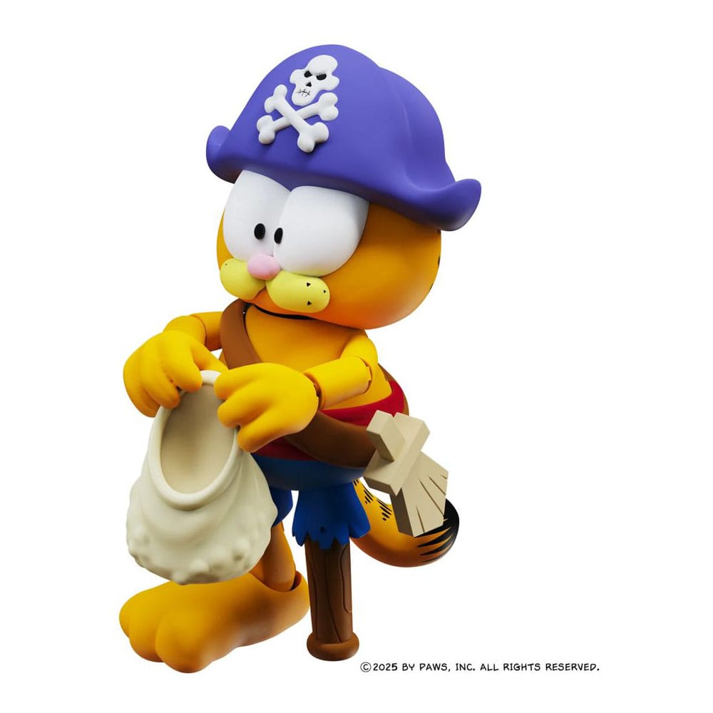 Garfield pack 2 figurines Pirate Garfield and Pirate Odie