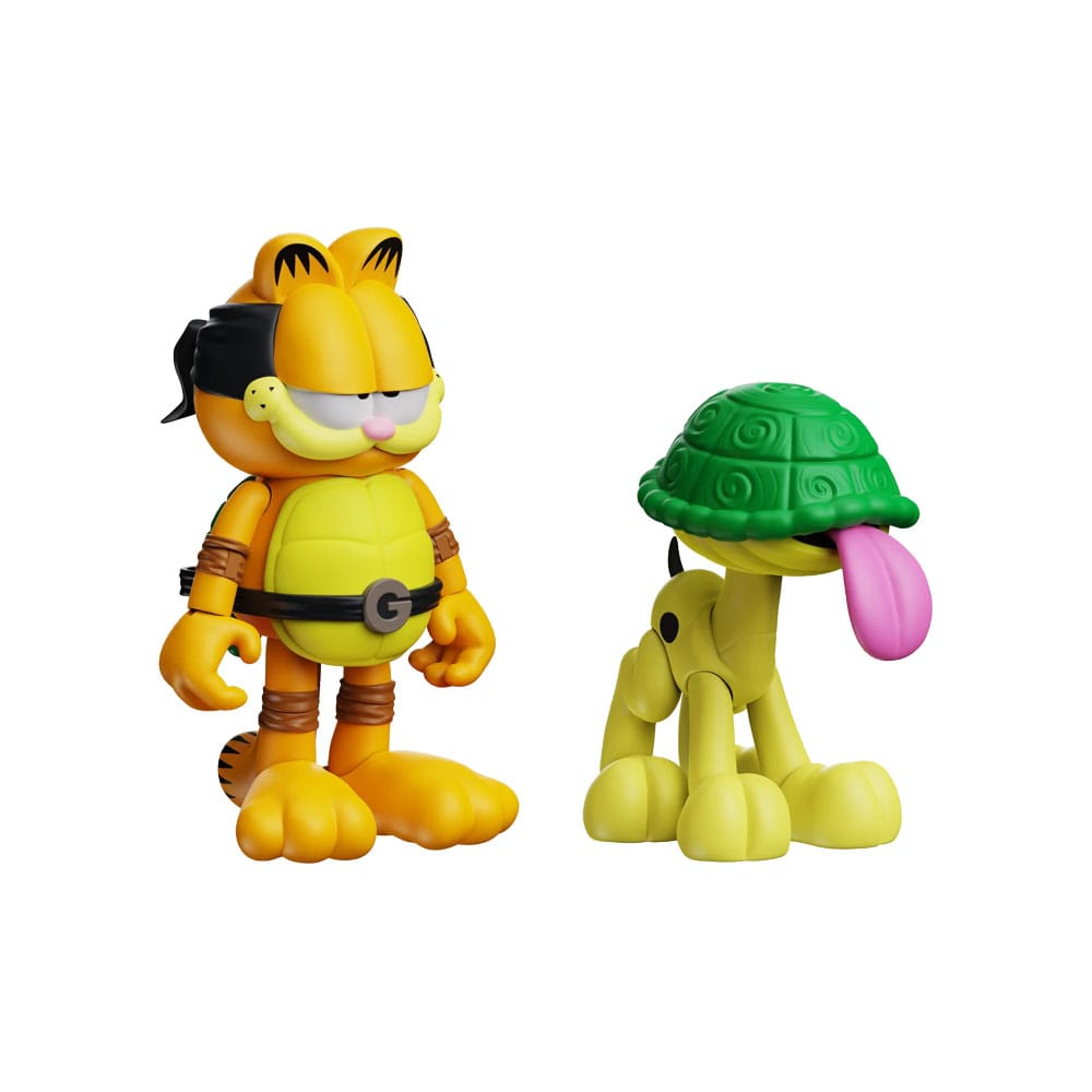 Garfield pack 2 figurines Garfello and Sidekick Odie
