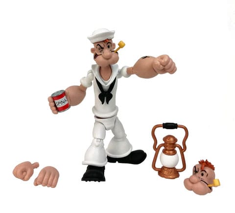 Popeye figurine Wave 02 Popeye White Sailor Suit - Toys Legacy Collection