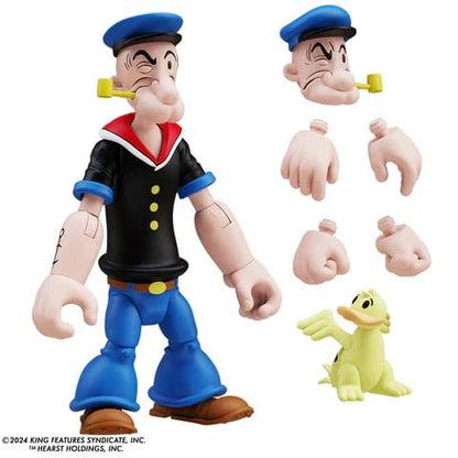 Popeye figurine Wave 03 Popeye 1st Appearance Black Shirt - Toys Legacy Collection