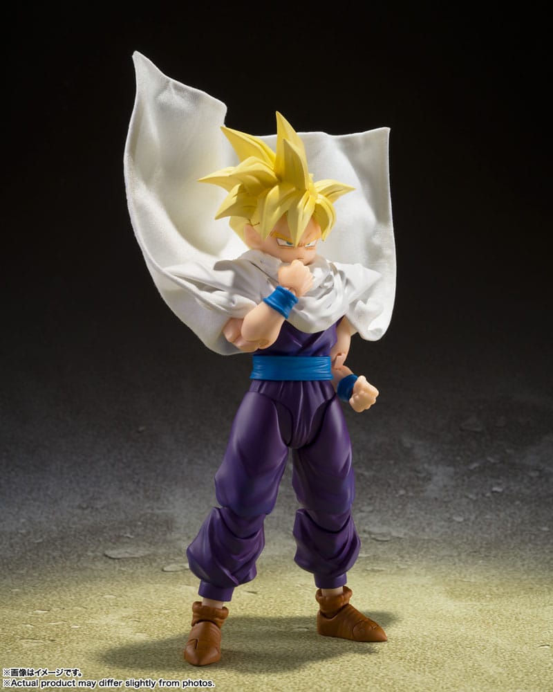 Dragon Ball Z figurine S.H. Figuarts Super Saiyan Son Gohan - The Warrior Who Surpassed Goku 11 cm - Toys Legacy Collection