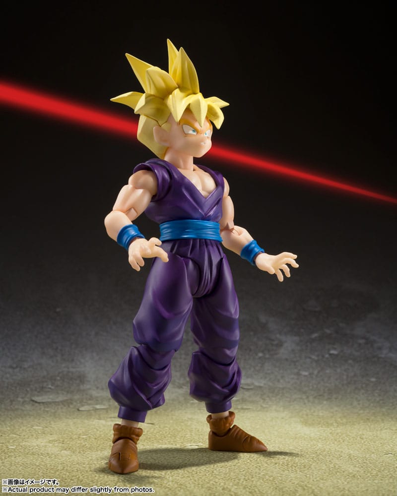 Dragon Ball Z figurine S.H. Figuarts Super Saiyan Son Gohan - The Warrior Who Surpassed Goku 11 cm - Toys Legacy Collection