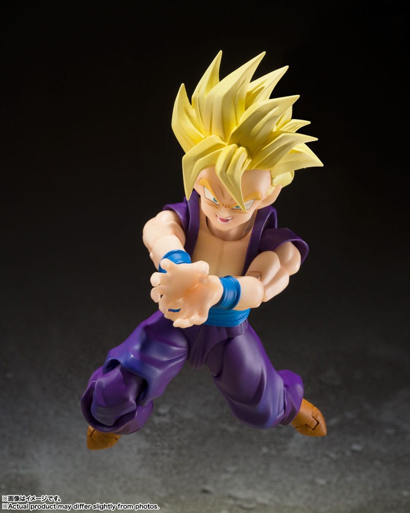 Dragon Ball Z figurine S.H. Figuarts Super Saiyan Son Gohan - The Warrior Who Surpassed Goku 11 cm - Toys Legacy Collection