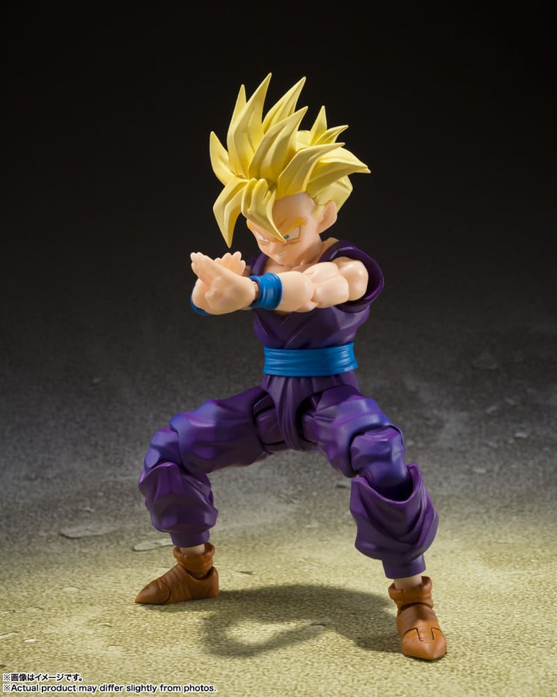 Dragon Ball Z figurine S.H. Figuarts Super Saiyan Son Gohan - The Warrior Who Surpassed Goku 11 cm - Toys Legacy Collection