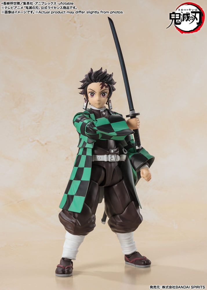 Demon Slayer: Kimetsu no Yaiba figurine S.H. Figuarts Tanjiro Kamado 14 cm - Toys Legacy Collection