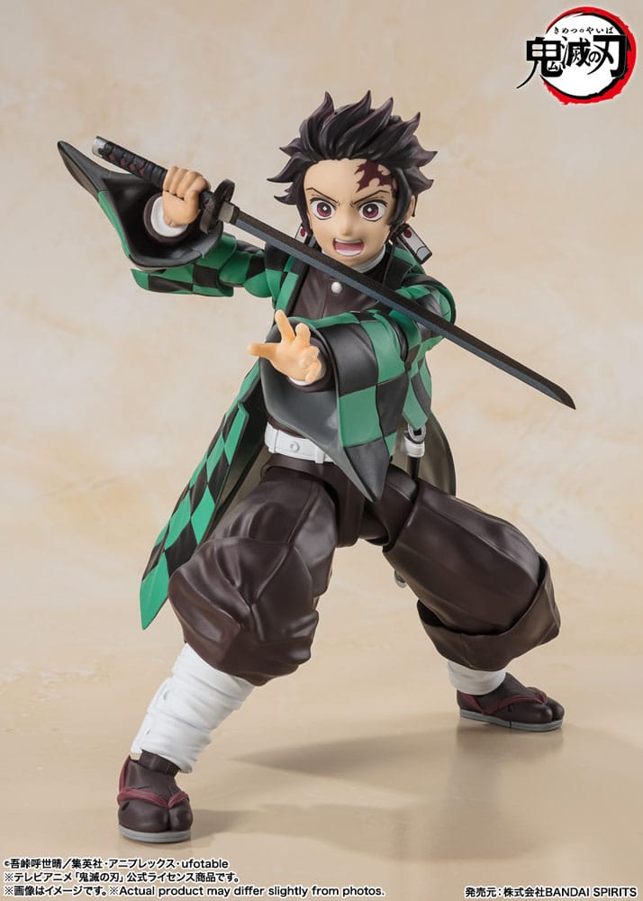 Demon Slayer: Kimetsu no Yaiba figurine S.H. Figuarts Tanjiro Kamado 14 cm - Toys Legacy Collection