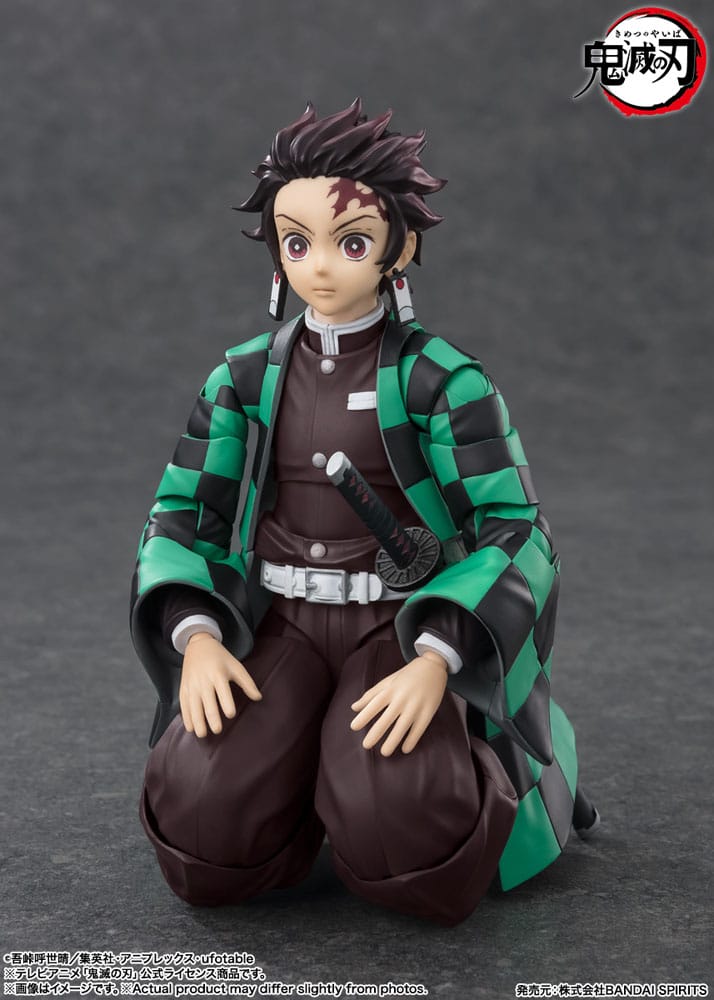 Demon Slayer: Kimetsu no Yaiba figurine S.H. Figuarts Tanjiro Kamado 14 cm - Toys Legacy Collection