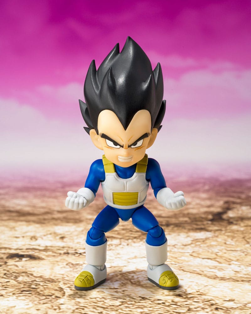 Dragon Ball Daima figurine S.H.Figuarts Vegeta Mini 7 cm - Toys Legacy Collection