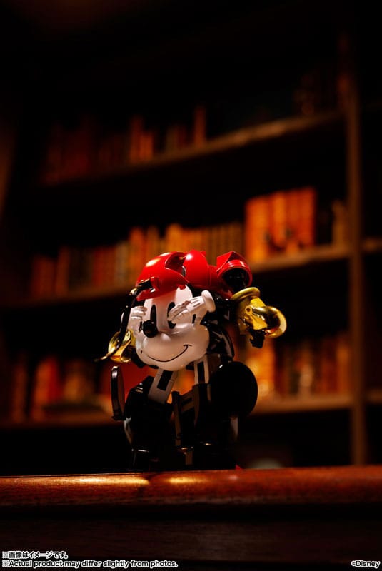 Disney figurine Diecast Soul of Chogokin Super Change Mickey Mouse by Kunio Okawara 13 cm - Toys Legacy Collection