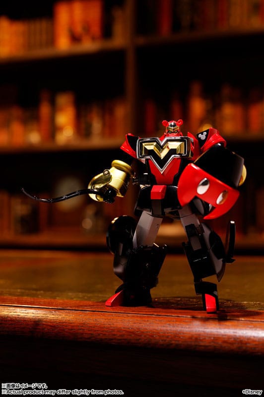 Disney figurine Diecast Soul of Chogokin Super Change Mickey Mouse by Kunio Okawara 13 cm - Toys Legacy Collection