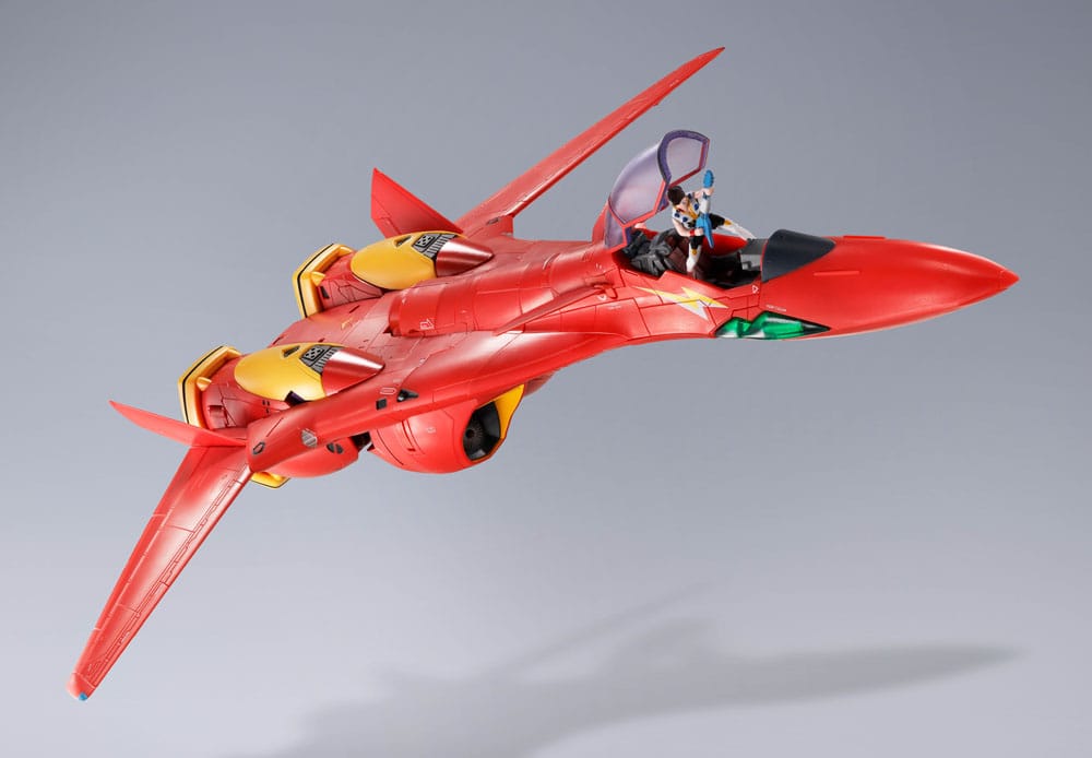 Macross 7 figurine DX Chogokin VF-19 Custom Excalibur Basara Nekki Special 24 cm - Toys Legacy Collection