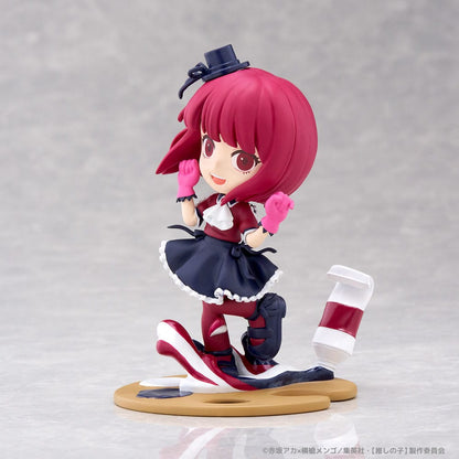 Figurine en PVC de Kana Arima d'Oshi no Ko, statuette de 11 cm de la marque Bushiroad, avec détails colorés et pose élégante.