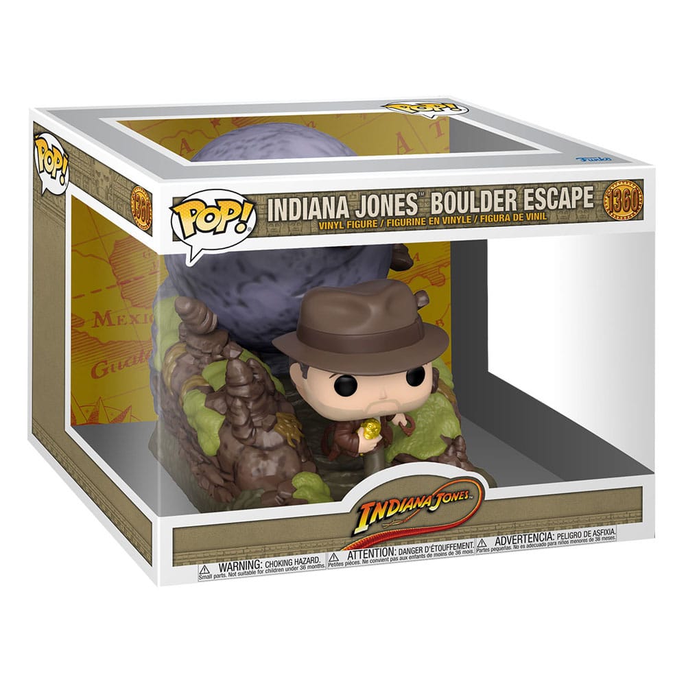 Indiana Jones POP Moment! Boulder SCN 9 cm - Toys Legacy Collection