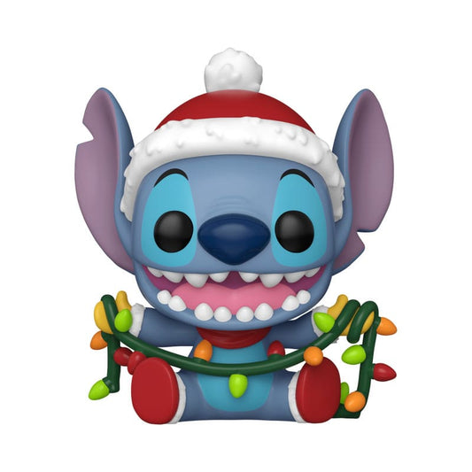 Disney POP! Vinyl figurine Holiday Stitch w/Lights 9 cm - Toys Legacy Collection