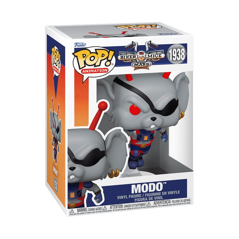 Les Motards de l'espace Pop! Animation Vinyl figurine Modo 9 cm - Toys Legacy Collection