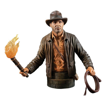 Indiana Jones: Les Aventuriers de l'arche perdue buste 1/6 Indiana Jones Variant SDCC 2023 Exclusive 15 cm