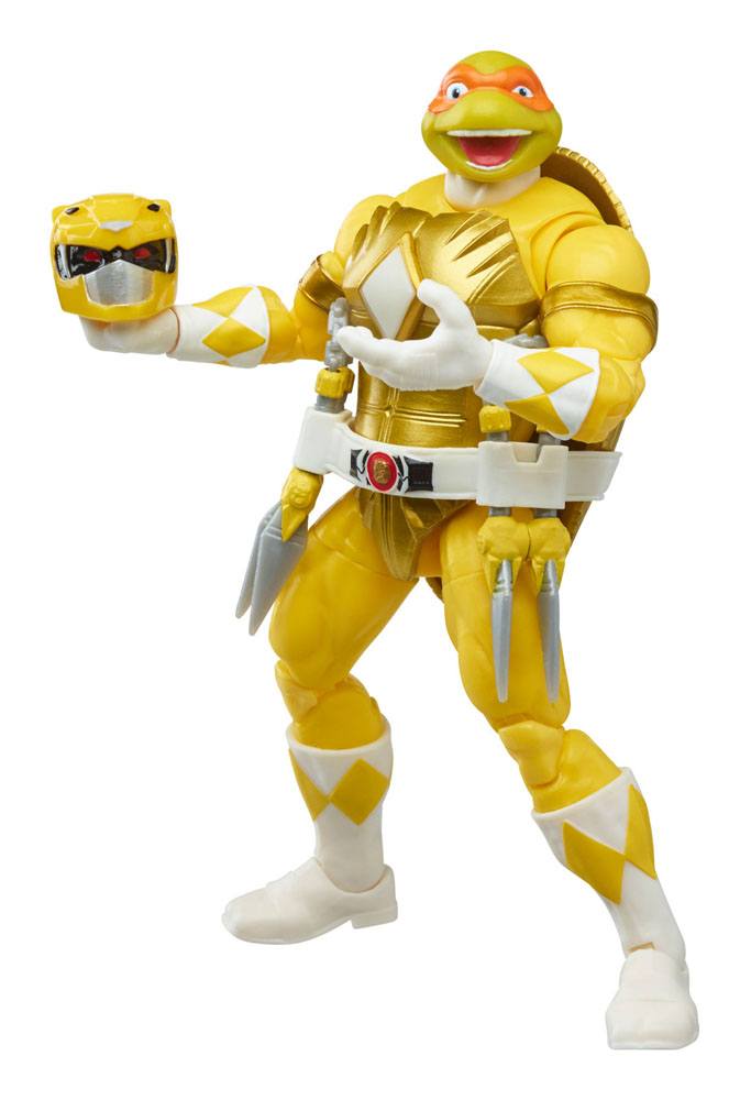 Power Rangers x TMNT Lightning Collection figurines 2022 Morphed April O´Neil & Michelangelo - Toys Legacy Collection