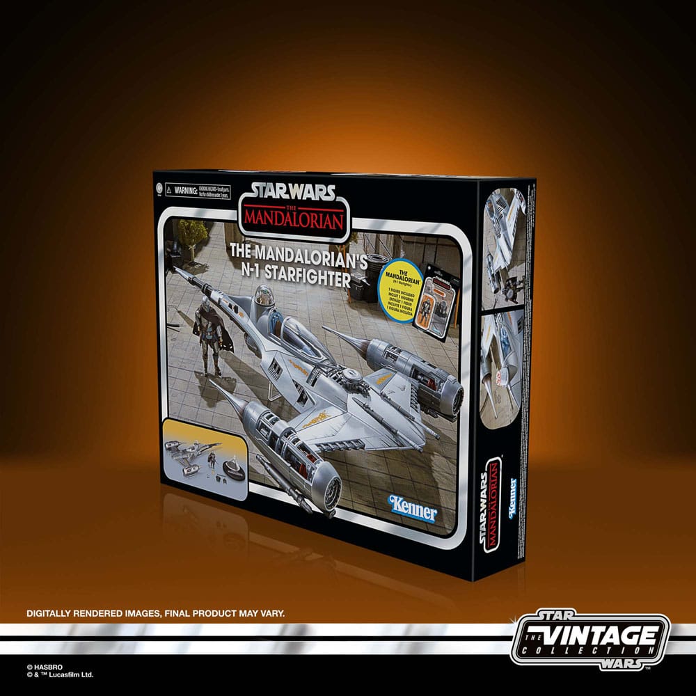 Star Wars The Mandalorian Vintage Collection véhicule The Mandalorian's N-1 Starfighter