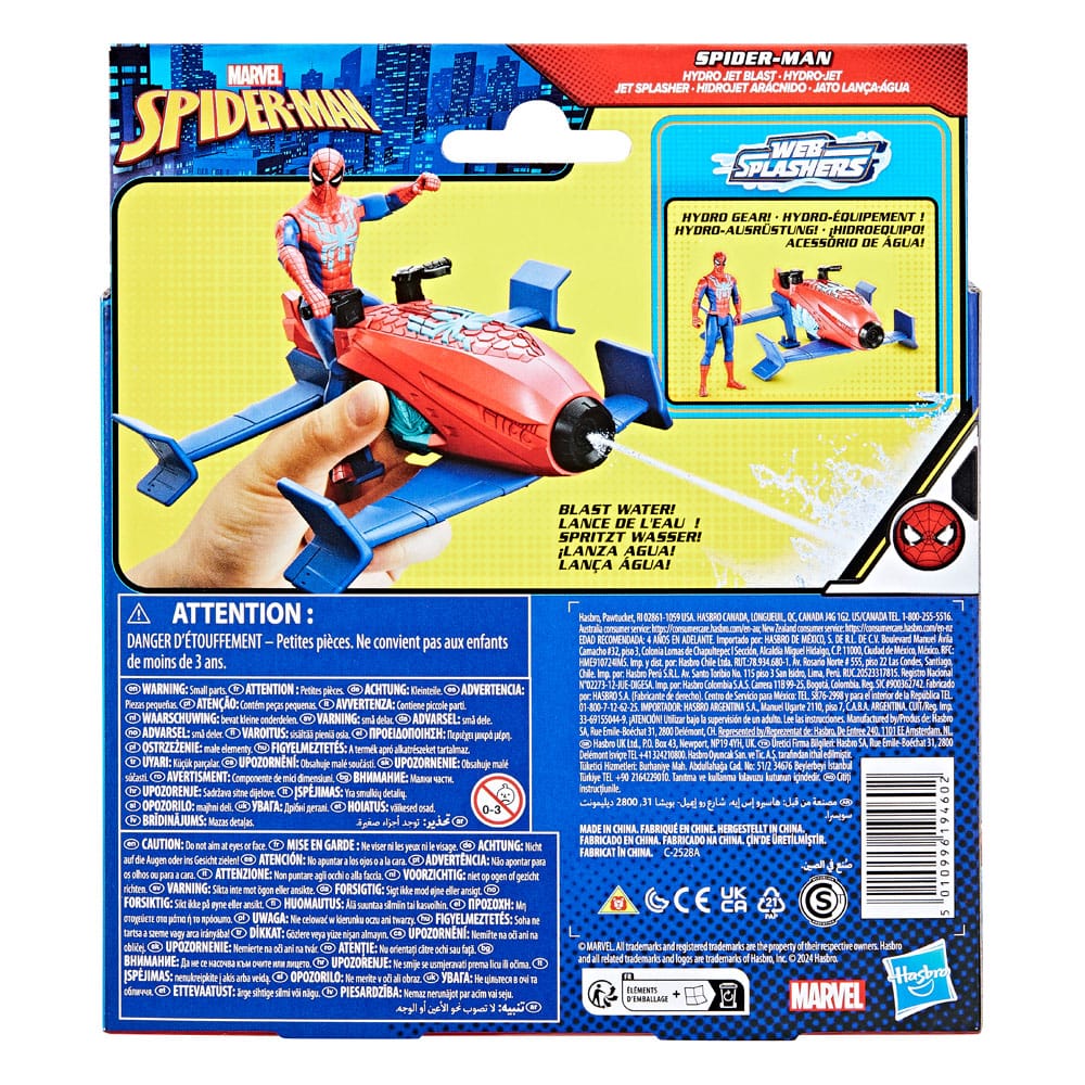 Spider-Man Epic Hero Series Web Splashers figurine Spider-Man Hydro Jet Blast 10 cm - Toys Legacy Collection