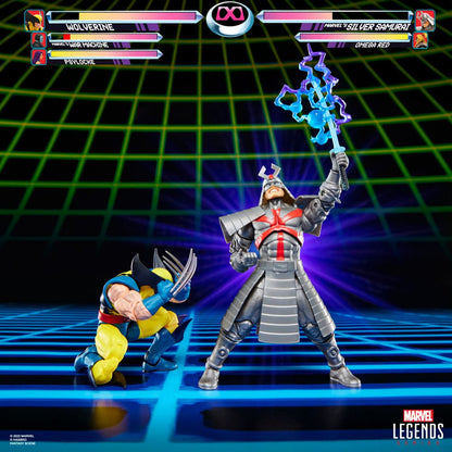 Marvel Legends Gamerverse pack 2 figurines Wolverine vs. Silver Samurai 15 cm - Toys Legacy Collection